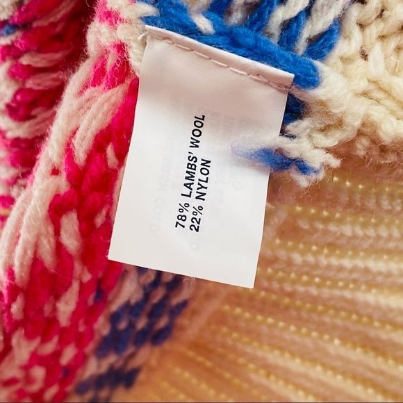 NWT Gap Kids Lambswool Colorful Sweater sz M (7-8) - Picture 4 of 8